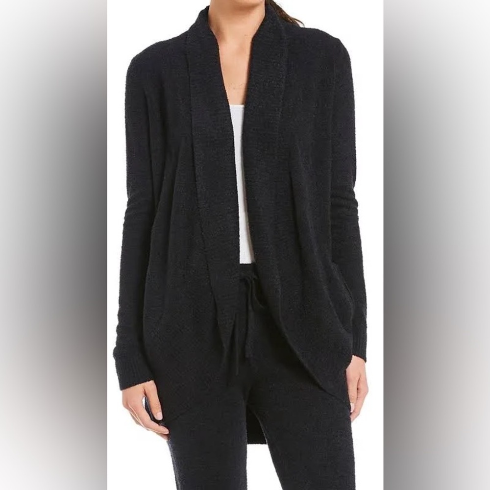 Barefoot Dreams MSRP 178 Heather Gray Cardigan